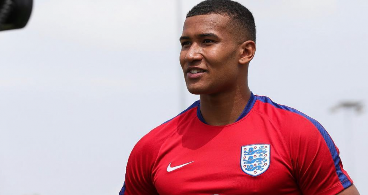 Ellery Balcombe represented England's youth team at national level. (Credits: @ellerybalcombe Instagram)