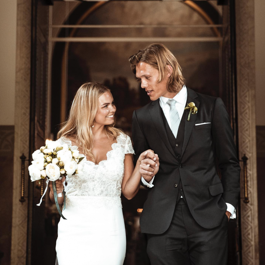 Jannik Vestergaard married Pernille Vennike in May 2021. (Credits: @jannikvestergaard Instagram)