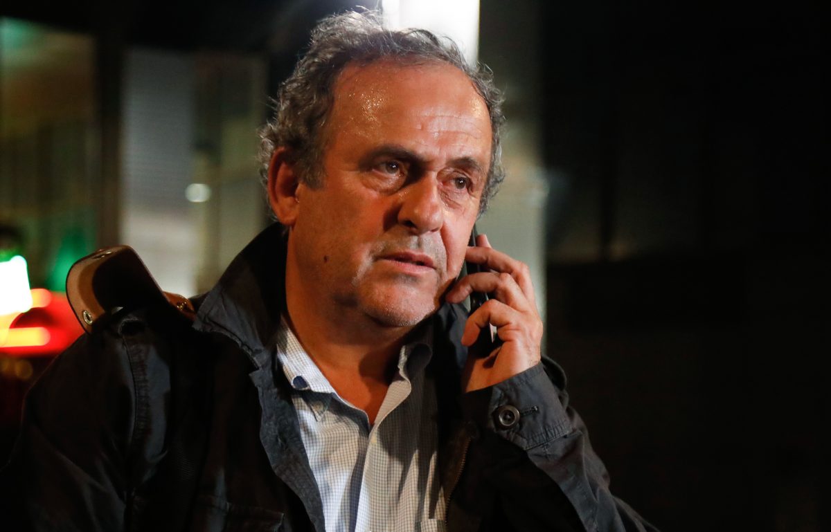 Michel Platini was banned from any football-related activity till 2023.  (Photo credit should read ZAKARIA ABDELKAFI/AFP via Getty Images)