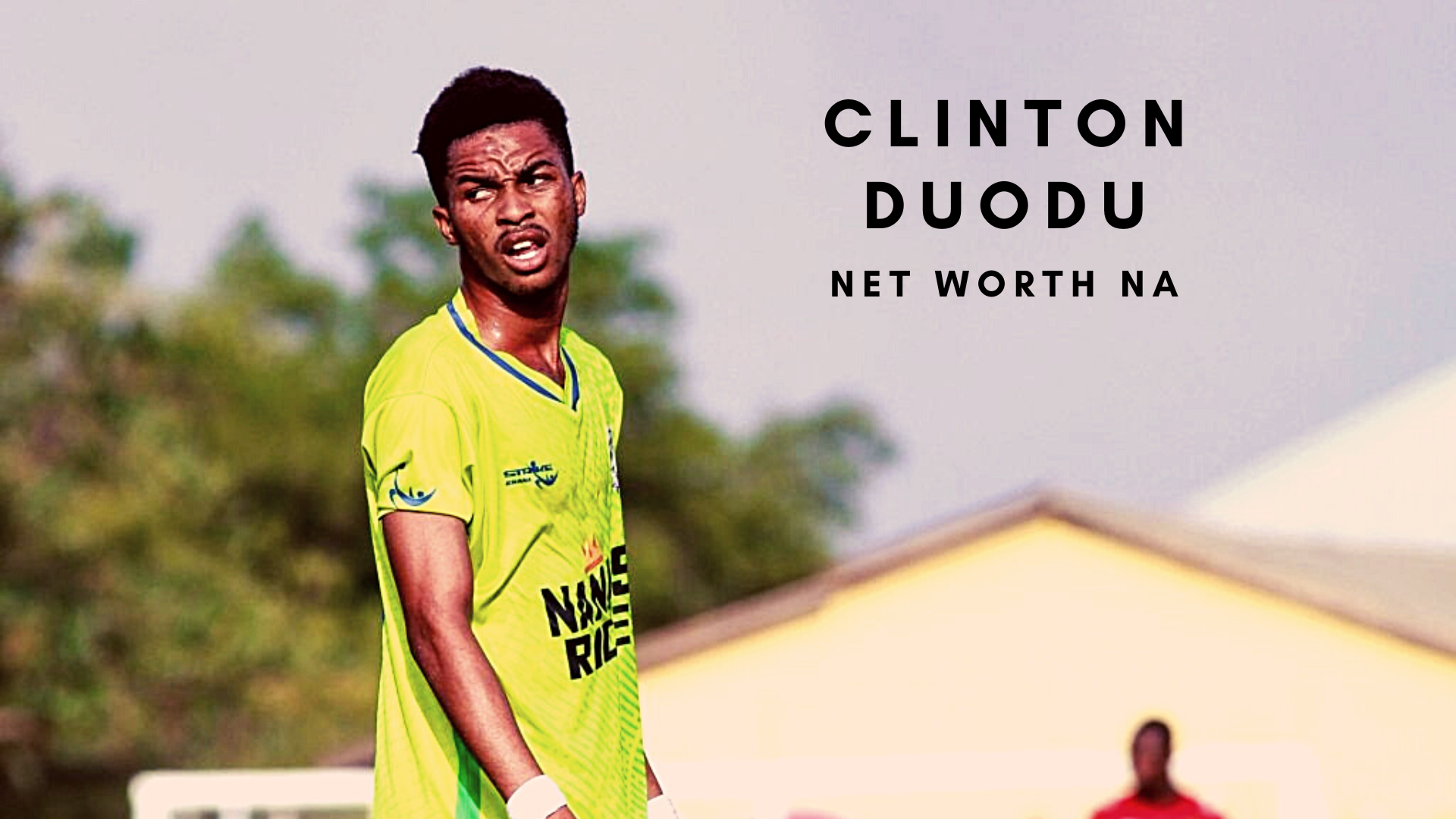 Clinton Duodu is a Ghanaian professional footballer who plays as forward for Ghanaian Premier League side Bechem United F.C (Credits: @duodu_clinton Insatgram)