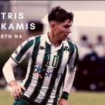 Dimitris Kaloskamis is a Greek professional football player who plays as a midfielder for the Greek professional club Panathinaikos (Credits: @kaloskamis.dimitris Instagram)