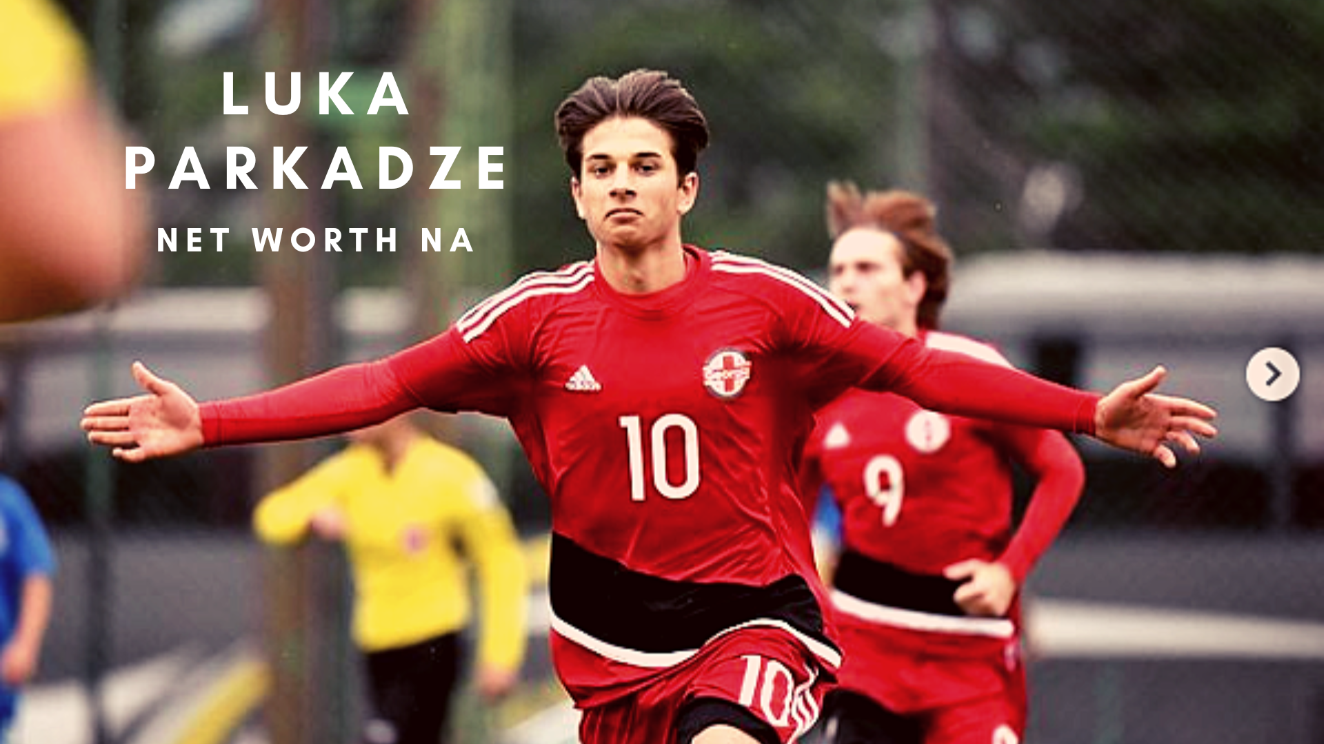 Luka Parkadze is a Georgian professional footballer who plays as a midfielder for Dinamo Tbilisi. (Credits: @lukaparkadze Instagram)