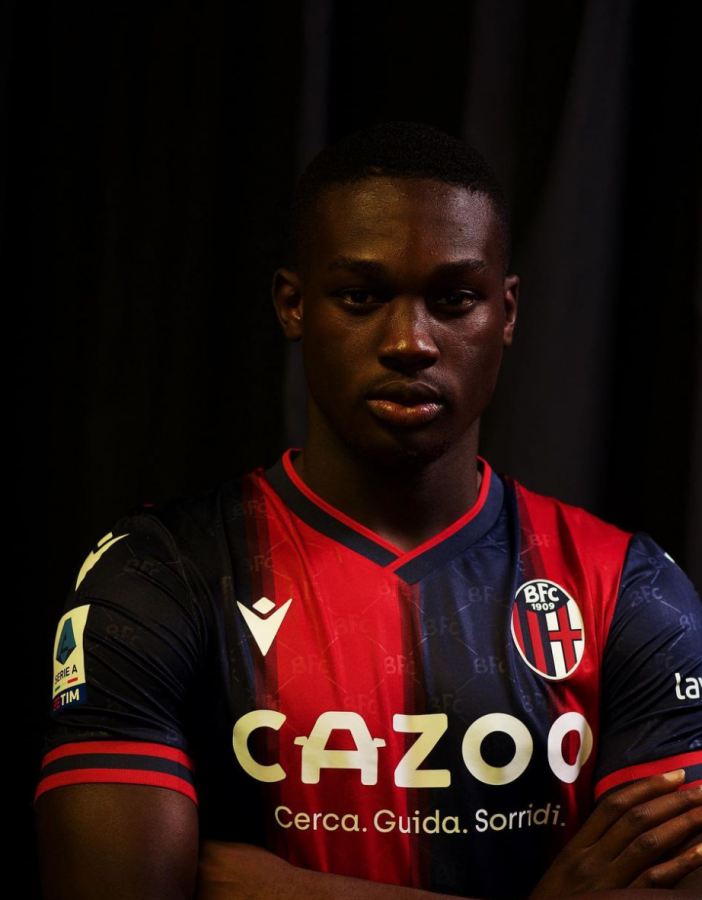 Wisdom Amey is a product of the Italian club Bologna’s academy and was promoted to the senior team of the club in 2021.