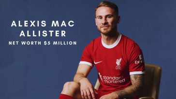 Alexis Mac Allister joined Liverpool from Brighton in June 2023. (Credits: @lffc Twitter)