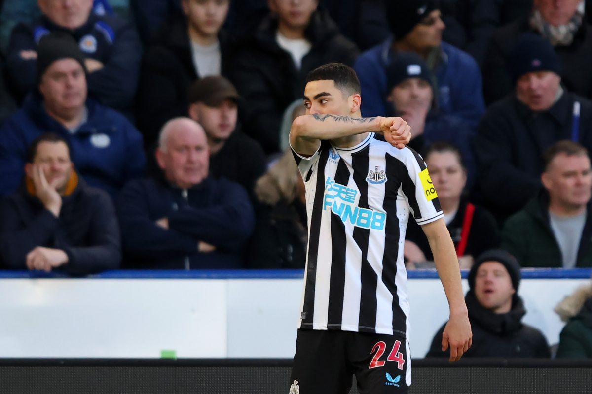 The net worth of Miguel Almiron is estimated to be £7m as of 2022. (Photo by Marc Atkins/Getty Images)