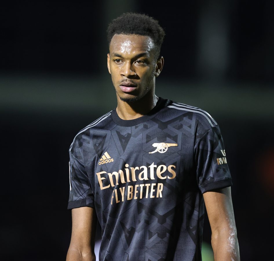Zach Awe is a product of Arsenal's academy and has been playing in the reserve team of Arsenal primarily. (Photo by Pete Norton/Getty Images)