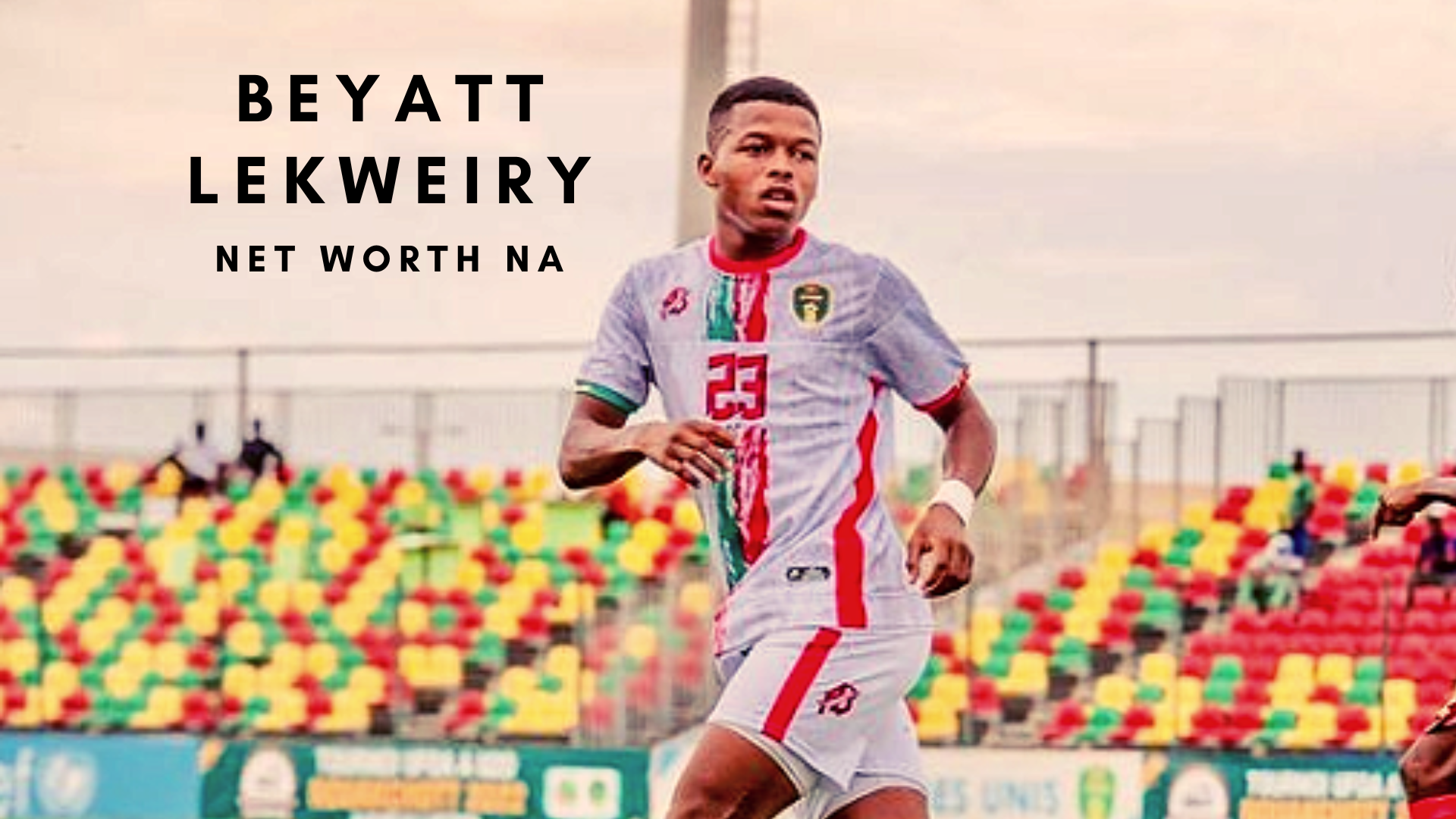 Beyatt Lekweiry is an Mauritanian professional footballer who plays as a midfielder for AS Douanes, and the Mauritania national team. . (Credits: @beyat_lekwery10 Instagram)