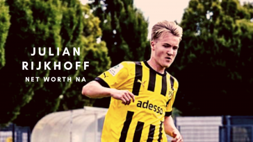 Julian Rijkhoff is a Dutch professional footballer who plays as a Forward for Borussia Dortmund. (Credits:@julianrijkhoff Instagram)