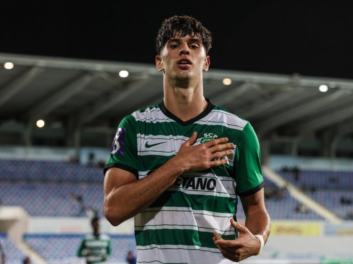 Rodrigo Ribeiro is a product of Sporting CP's academy and currently plays for the reserve and senior teams of the club. (Credits: @r_ribeiro20 Instagram)