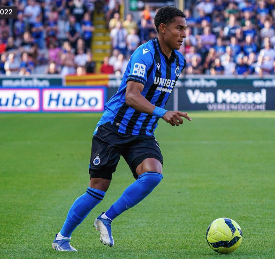 Antonio Nusa joined Club Brugge in 2021 from the Norwegian club Stabæk. (Credits: @nusaantonio Instagram)