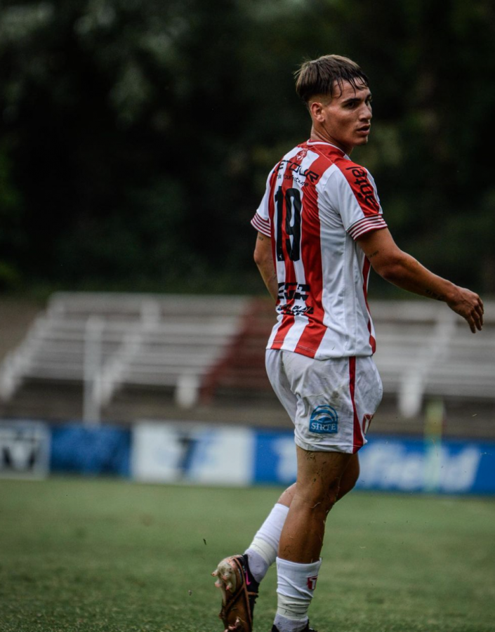 Joaquín Lavega made his professional debut for the club against Deportivo Maldonado on 30 May 2022 and the match ended in a 0-0 draw. (Credits: @jlavega19 Instagram)