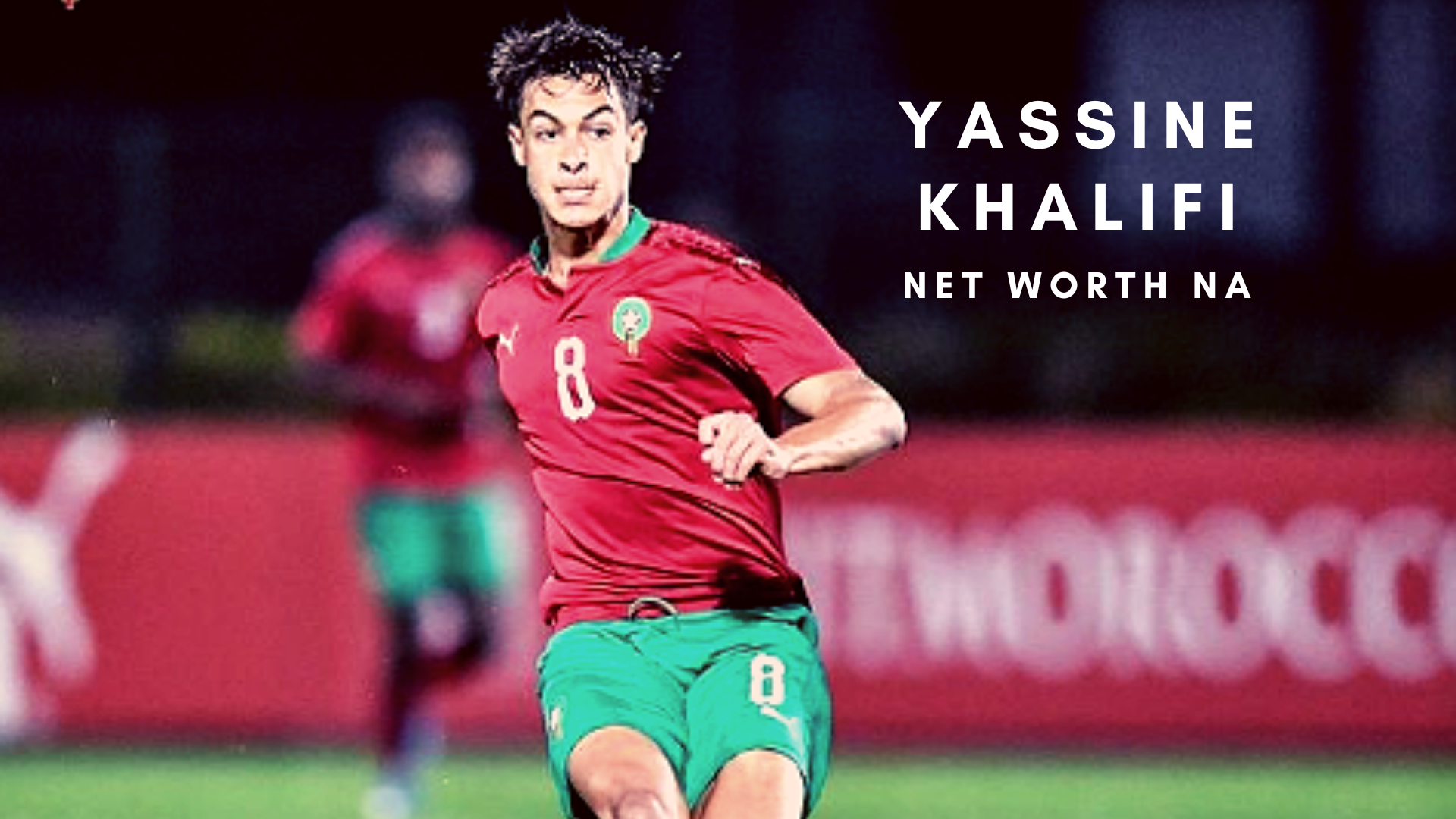 Yassine Khalifi Moroccan footballer who plays as a Central-Midfielder for Union Touarga. (Credits:@yassine_khalifi18 Instagram)