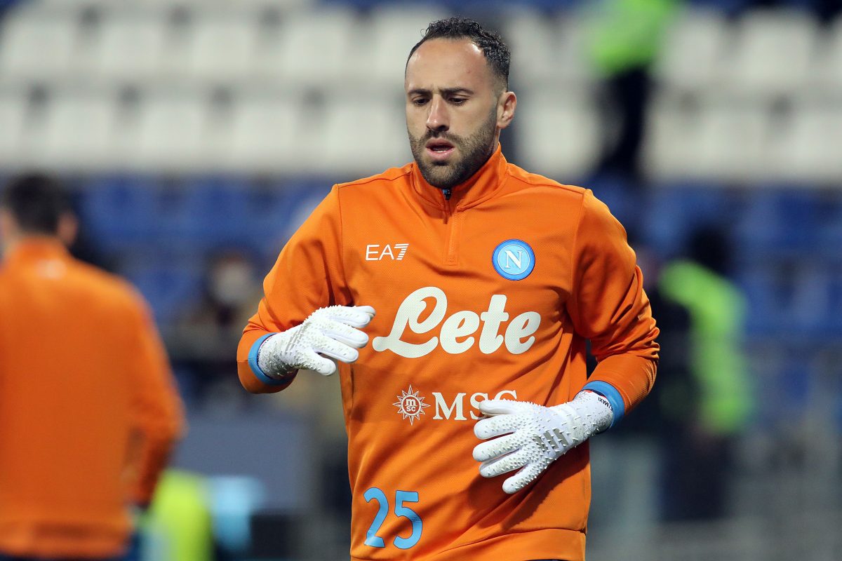 David Ospina joined Al Nassr in 2022 from the Italian giants Napoli. (Photo by Enrico Locci/Getty Images)