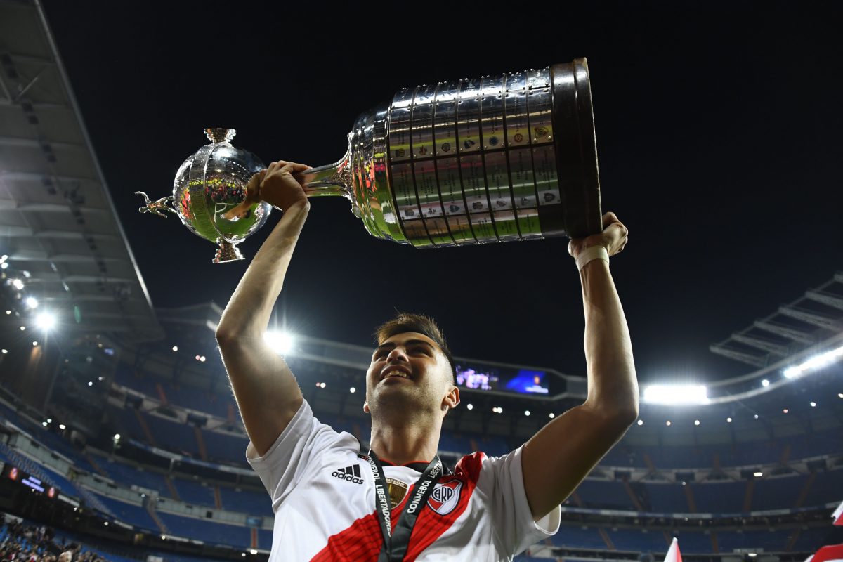 Pity Gonzalo Martinez was a member of the team that won Copa America in 2021.    (Photo credit should read GABRIEL BOUYS/AFP via Getty Images)