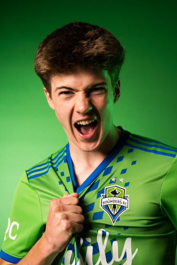 Reed Baker-Whiting is a product of the Seattle Sounders FC academy and currently plays for the reserve and senior teams of the club. (Credits: @SoundersFC Twitter)