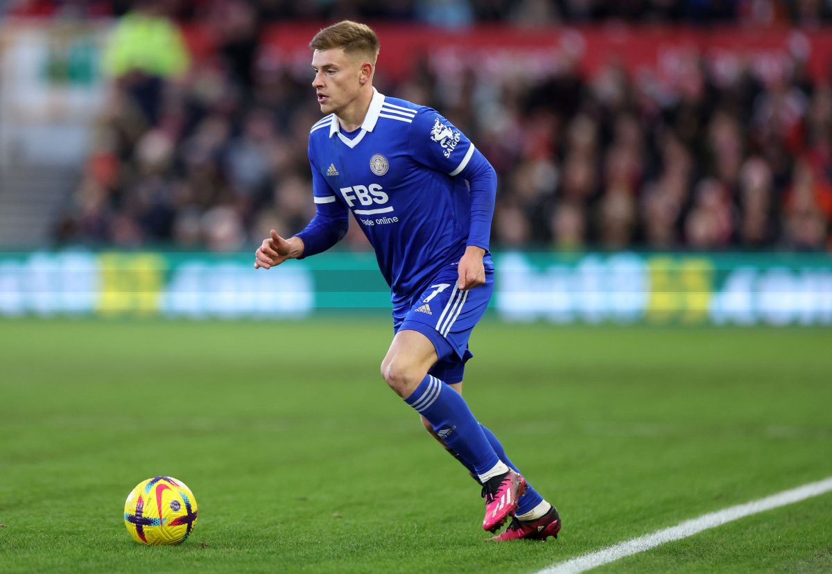 Harvey Barnes is a product of the English club Leicester City's academy and was promoted to the senior team in 2016. (Photo by Catherine Ivill/Getty Images)
