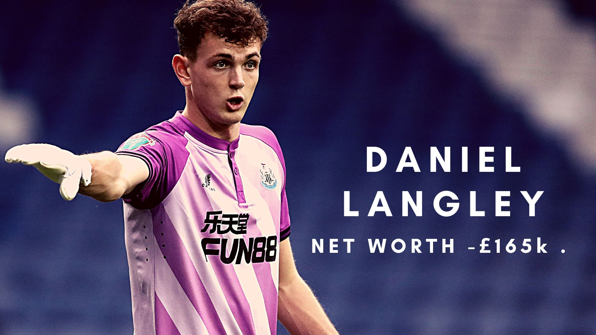 Daniel Langley of Newcastle United.