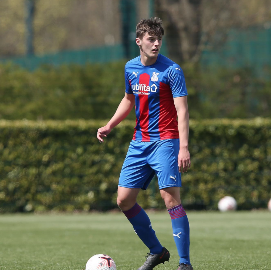 Joe Sheridan is a product of Crystal Palace's youth academy and currently plays for the reserve team of the club. (Credits: @joesheridan5 Instagram)