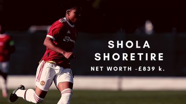 Shola Shoretire of Manchester United.