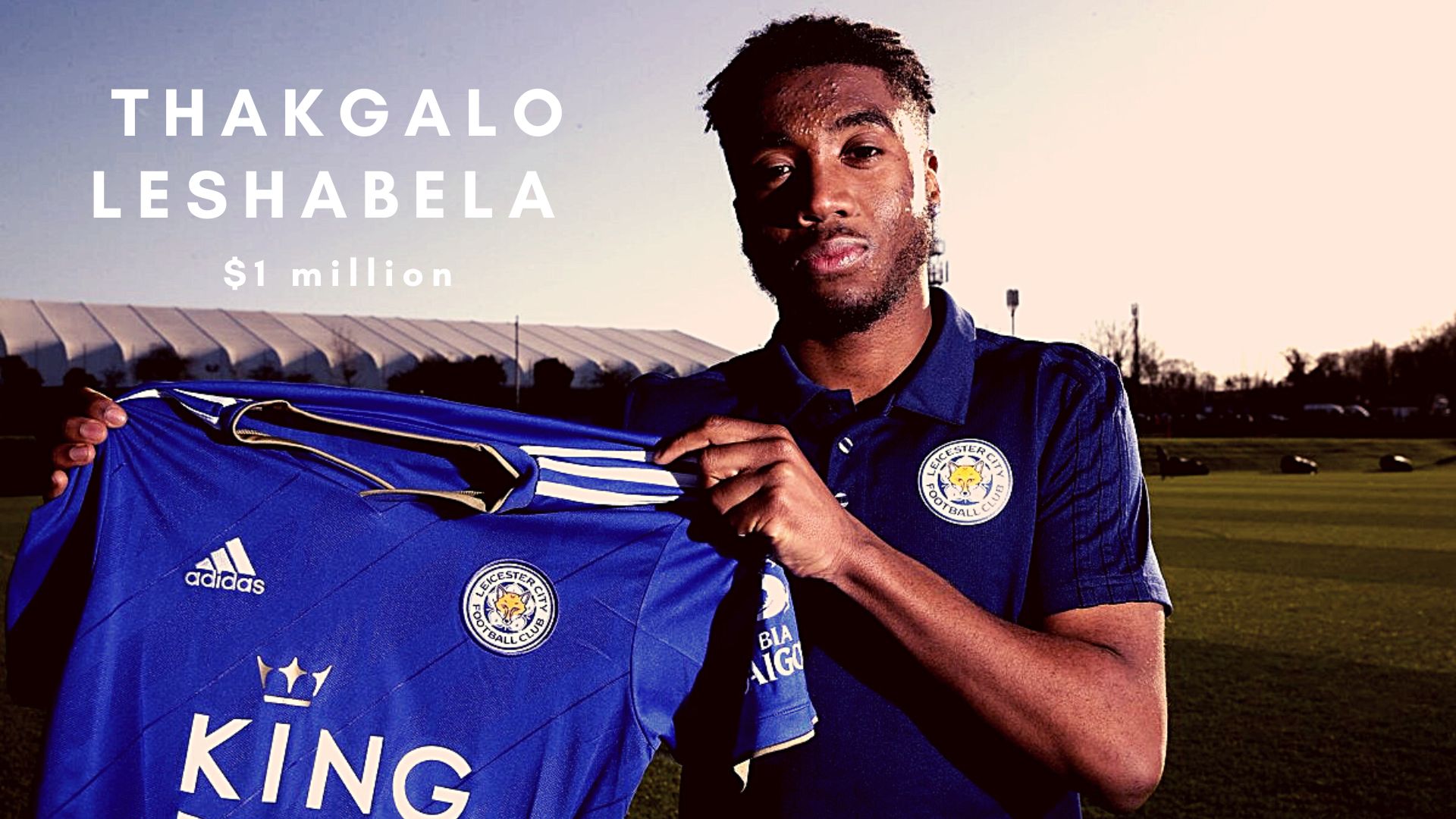 21 year old South African Thakgalo Leshabela comes on for Leicester City and Premier League debut. (Credits: @alimo_philip Twitter)
