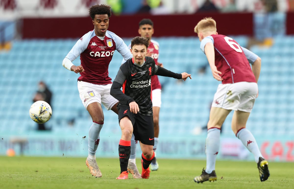 Hayden Taylor Lindley is a talented English footballer who currently plays as a midfielder for Aston Villa in the Premier League.(Photo by Alex Pantling/Getty Images)
