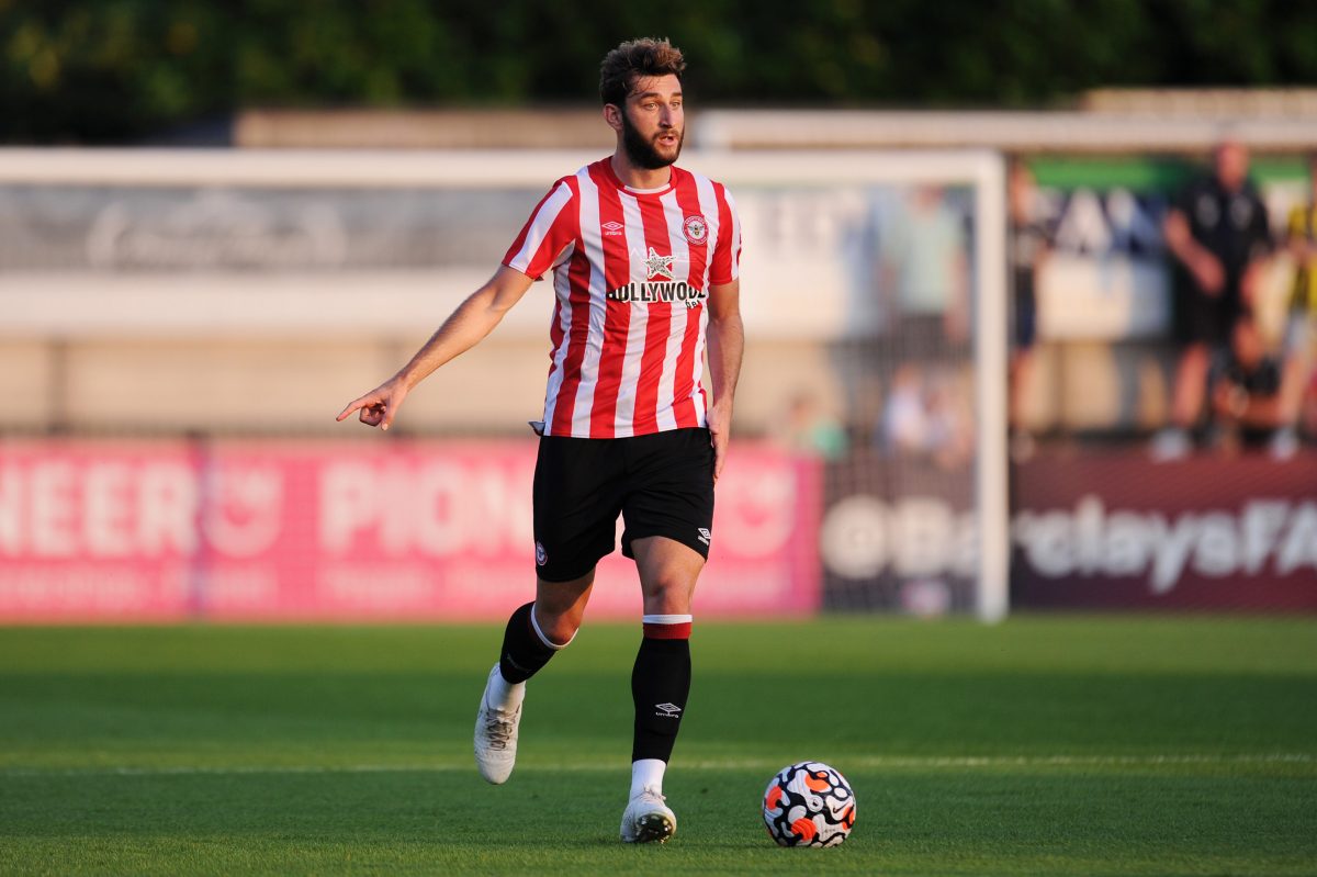 Charlie Goode made only one appearance as an unused substitute before being loaned to Blackpool in January 2023, where he suffered a hamstring injury in his third appearance.(Photo by Alex Burstow/Getty Images)