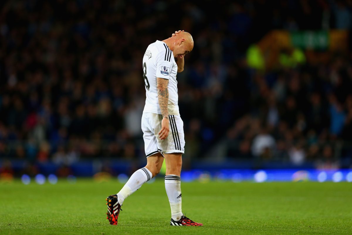Shelvey at Swansea City (Photo by Clive Brunskill/Getty Images)