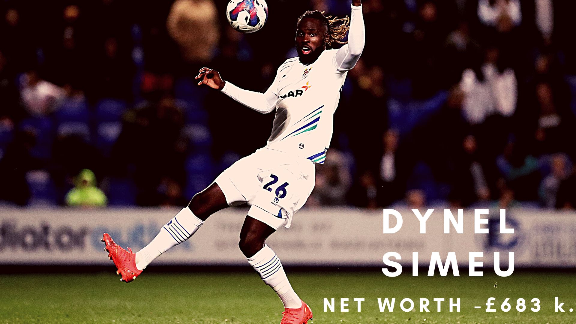 Dynel Simeu of Tranmere Rovers.