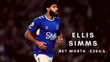 Ellis Simms of Everton.