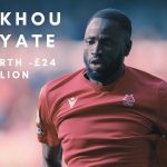 Cheikhou Kouyate of Nottingham Forest.