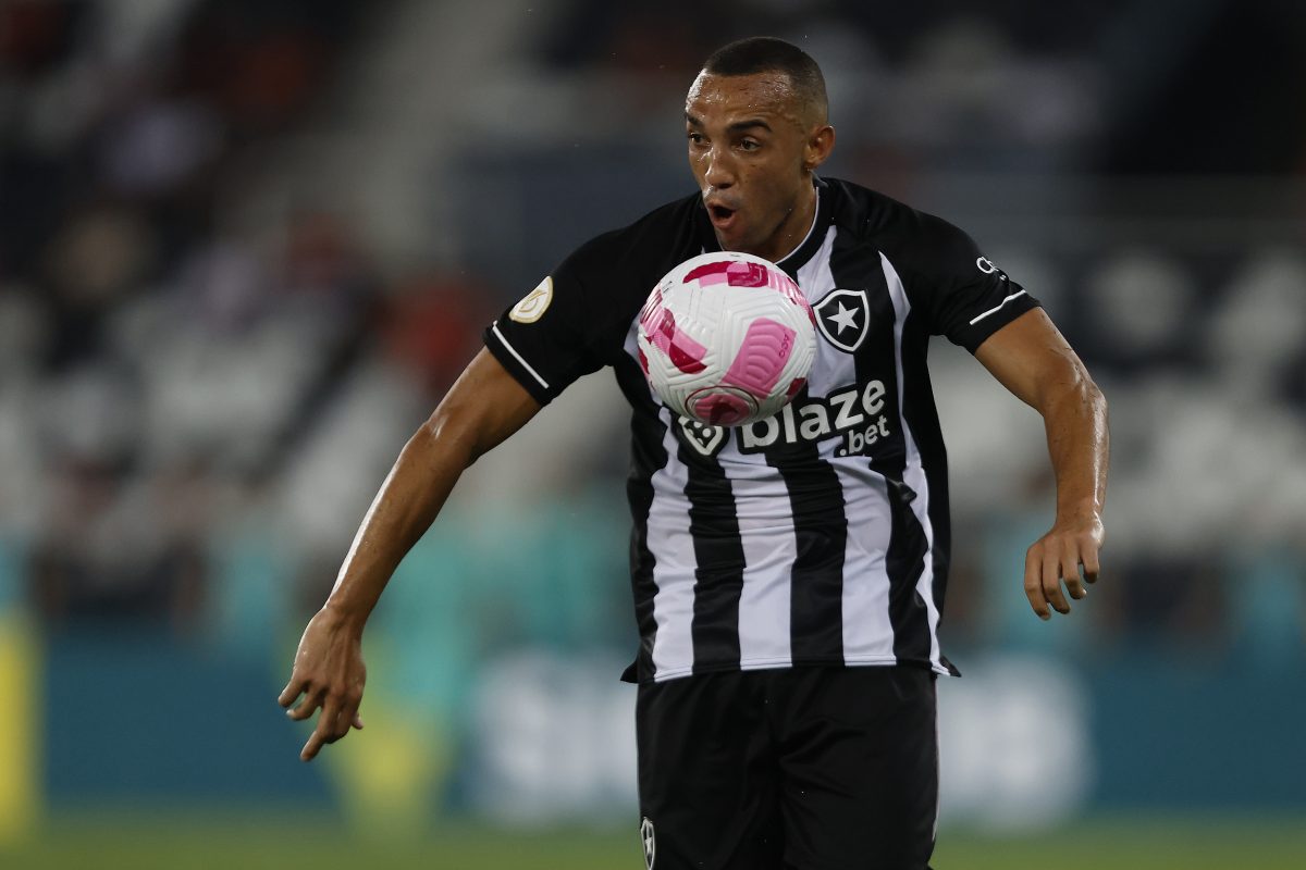 Marçal is a Brazilian professional footballer who plays as a left-back for the Brazil professional club Botafogo. (Photo by Wagner Meier/Getty Images)