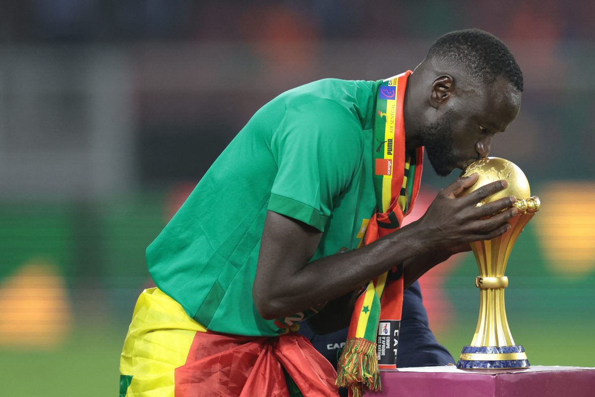Kouyate played a pivotal role in Senegal's runner-up finish in the 2019 Africa Cup of Nations and was part of the team that won the tournament in 2021. (Photo by KENZO TRIBOUILLARD/AFP via Getty Images)