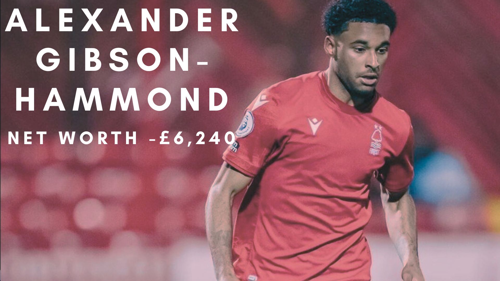 Alexander Gibson-Hammond plays as a midfielder for Nottingham Forest in the Premier League. (Credits: @a.monroe08 Instagram)