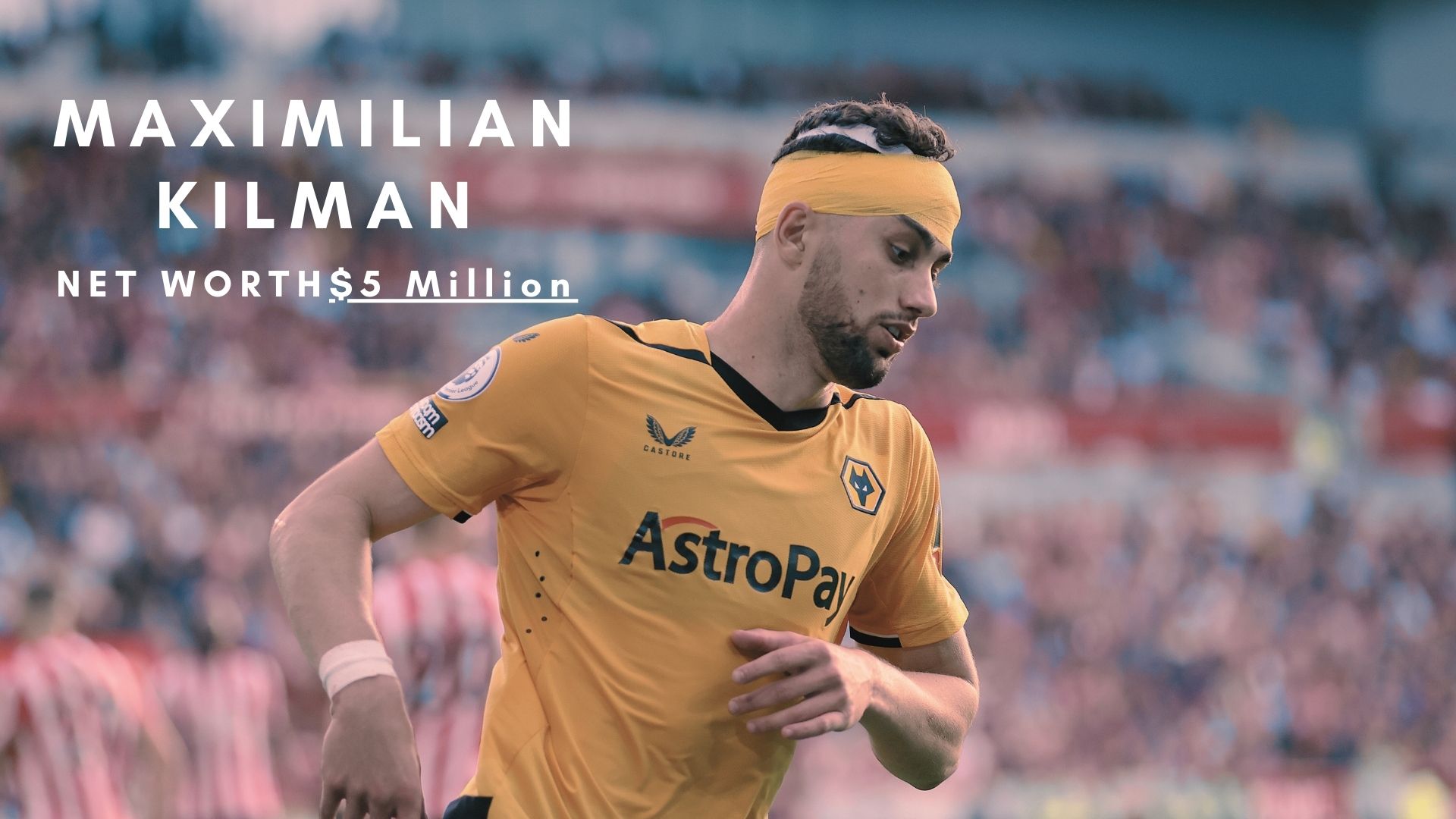 Maximilian Kilman of Wolverhampton Wanderers.