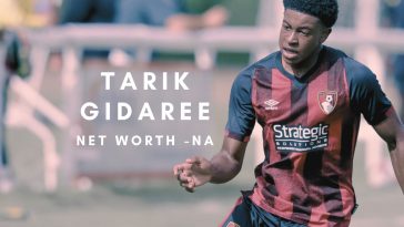 Tarik Gidaree joined the AFC Bournemouth academy ahead of the 2019/20 season. (Credits: @afcbournemouth Twitter)