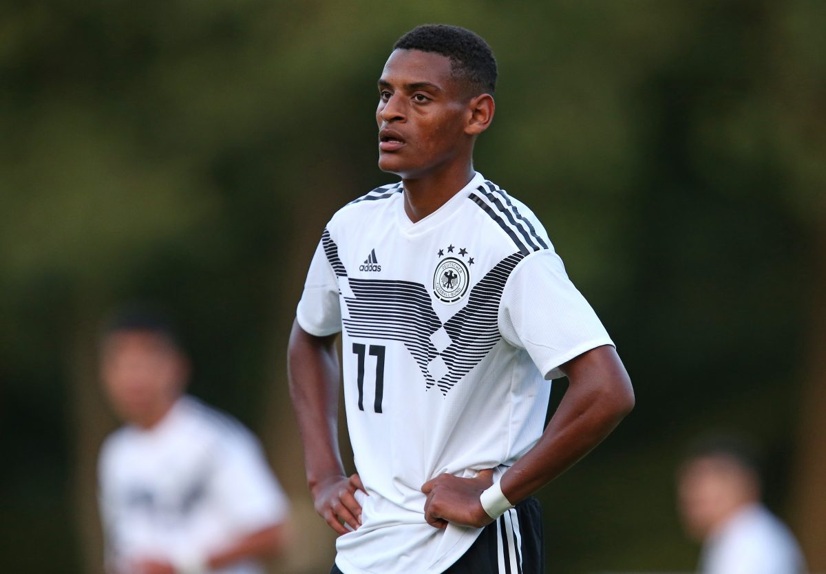 Melkamu Frauendorf has a net worth of £85 K. (Photo by Cathrin Mueller/Getty Images for DFB)
