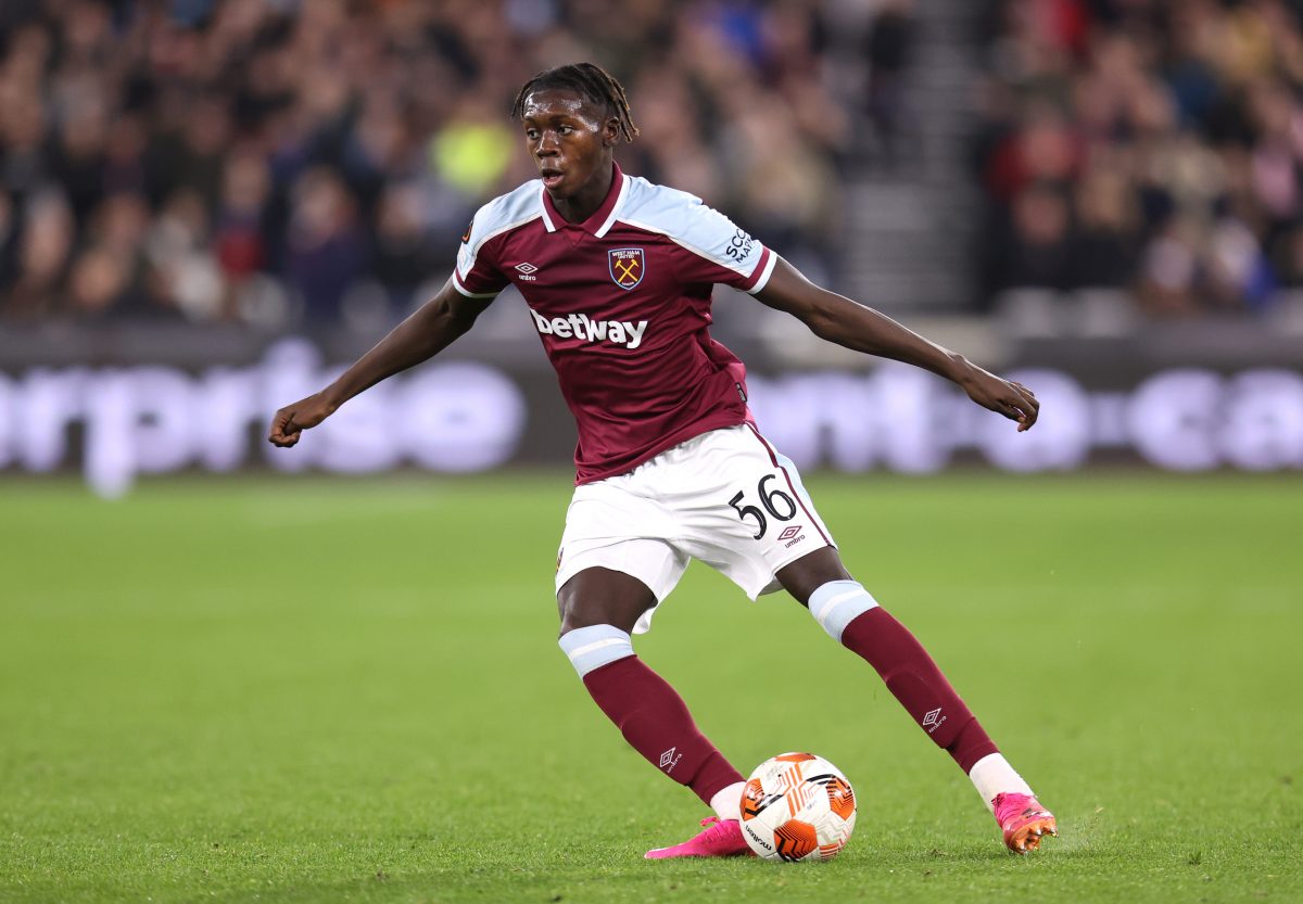 Emmanuel Longelo of West Ham United is not dating anyone as of now and is currently single. (Photo by Alex Pantling/Getty Images)