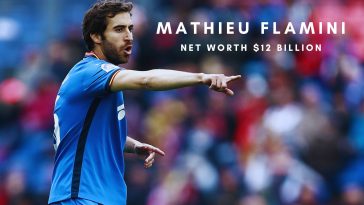Getafe's French midfielder Mathieu Flamini gestures