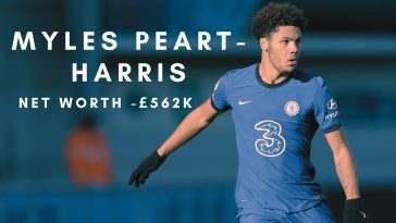 Myles Peart-Harris of Chelsea is seen on the ball during the Premier League 2 match between Manchester City U23s and Chelsea U23s.