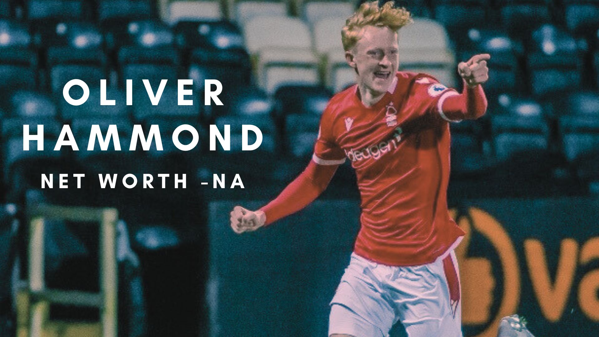 Oliver Hammond plays for Nottingham Forest in the Premier League. (Credits: @NFFC Twitter)