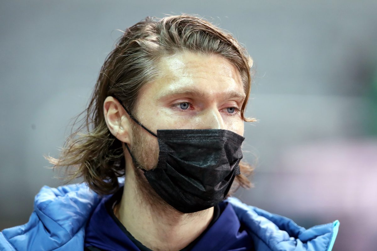 Jeff Hendrick arrives at the stadium prior to the Premier League match between Newcastle United and Manchester United. (Photo by Ian MacNicol/Getty Images)
