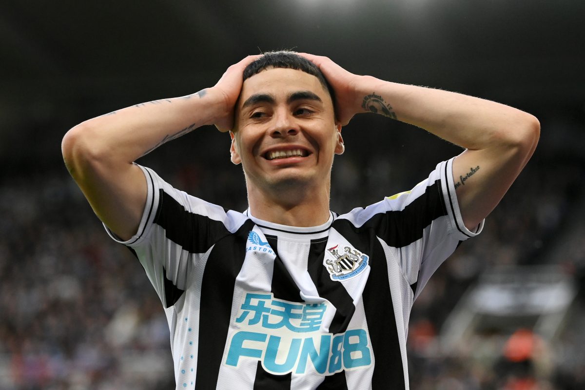 The net worth of Miguel Almiron is estimated to be £7m as of 2023. (Photo by Stu Forster/Getty Images)