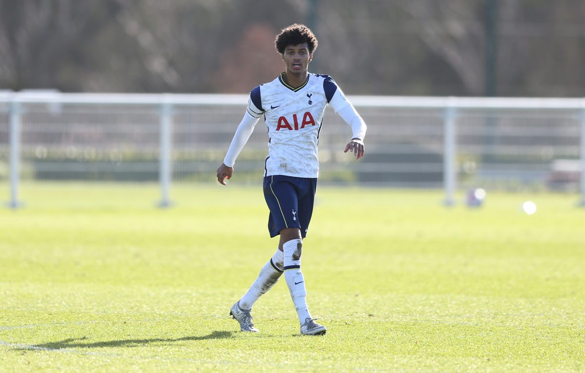 Brooklyn Lyons-Foster of Tottenham Hotspur has a net worth of £307 K. (Photo by Paul Harding/Getty Images)