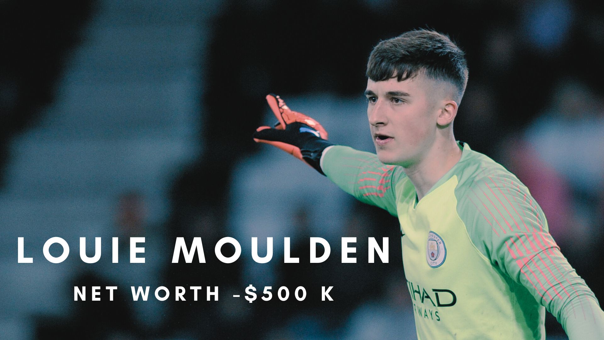 Louie Moulden of Manchester City.