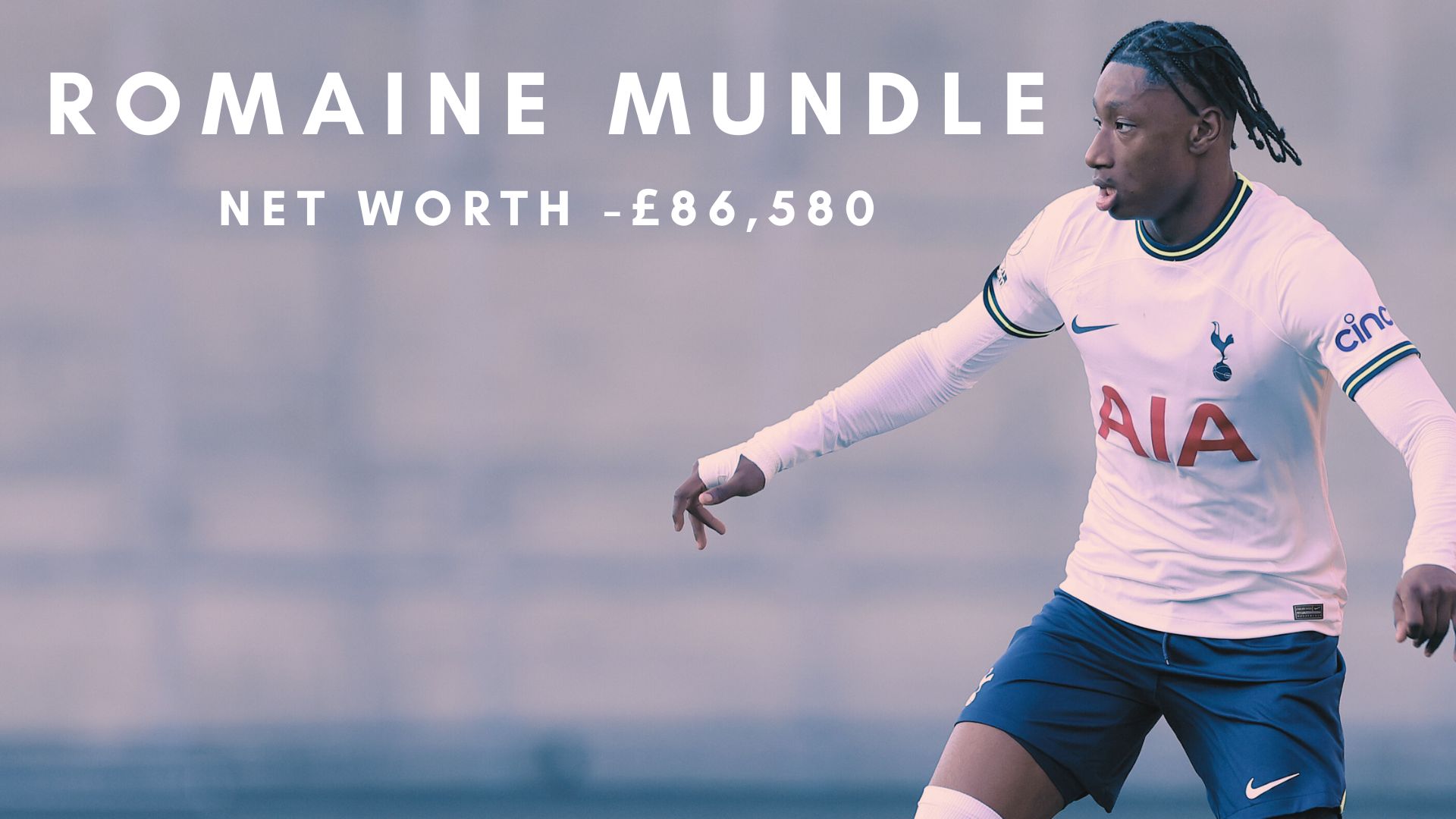 Romaine Mundle of Tottenham Hotspur U21.