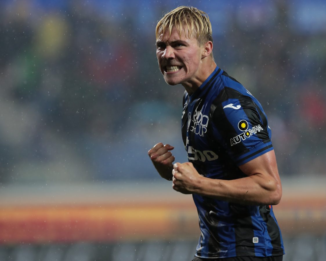 Rasmus Hojlund joined Manchester United from Atalanta. (Photo by Emilio Andreoli/Getty Images)