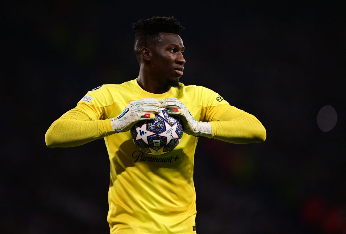 Andre Onana is set to join Manchester United from Inter Milan in July 2023. (Photo by MARCO BERTORELLO/AFP via Getty Images)