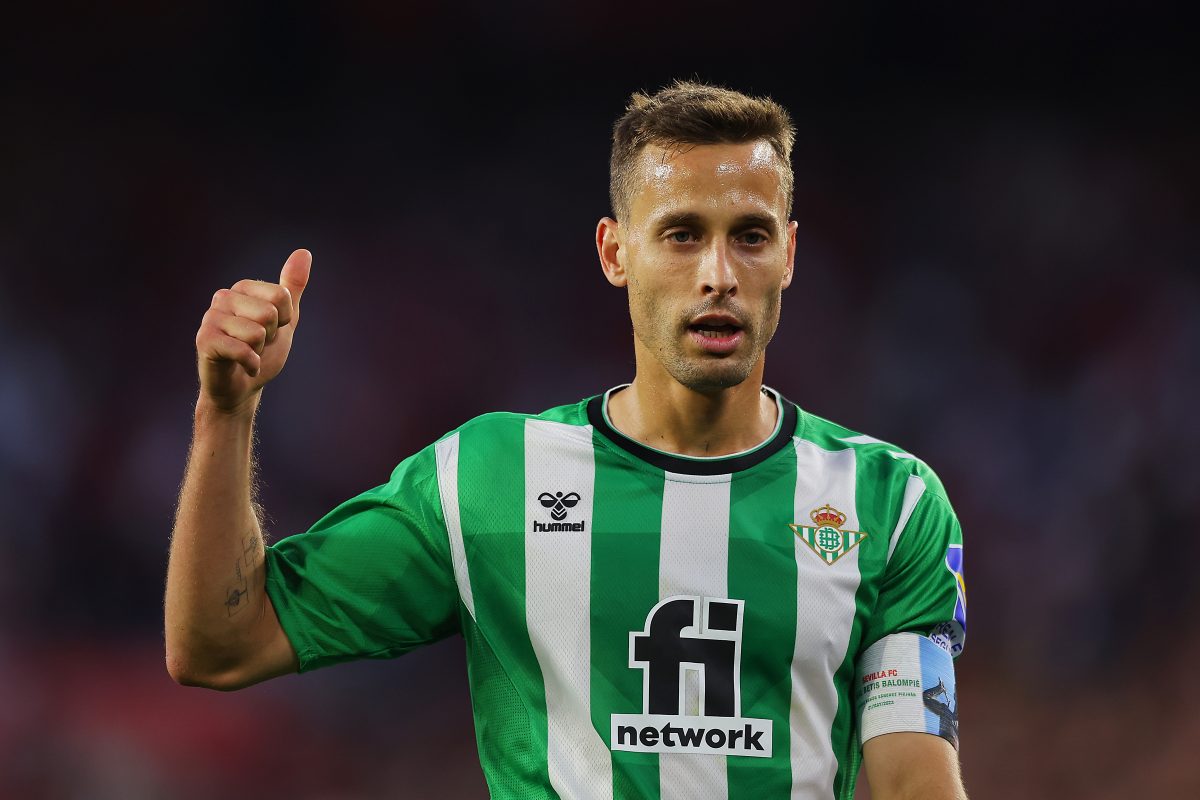 Sergio Canales joins Monterrey from Real Betis in July 2023. (Photo by Fran Santiago/Getty Images)