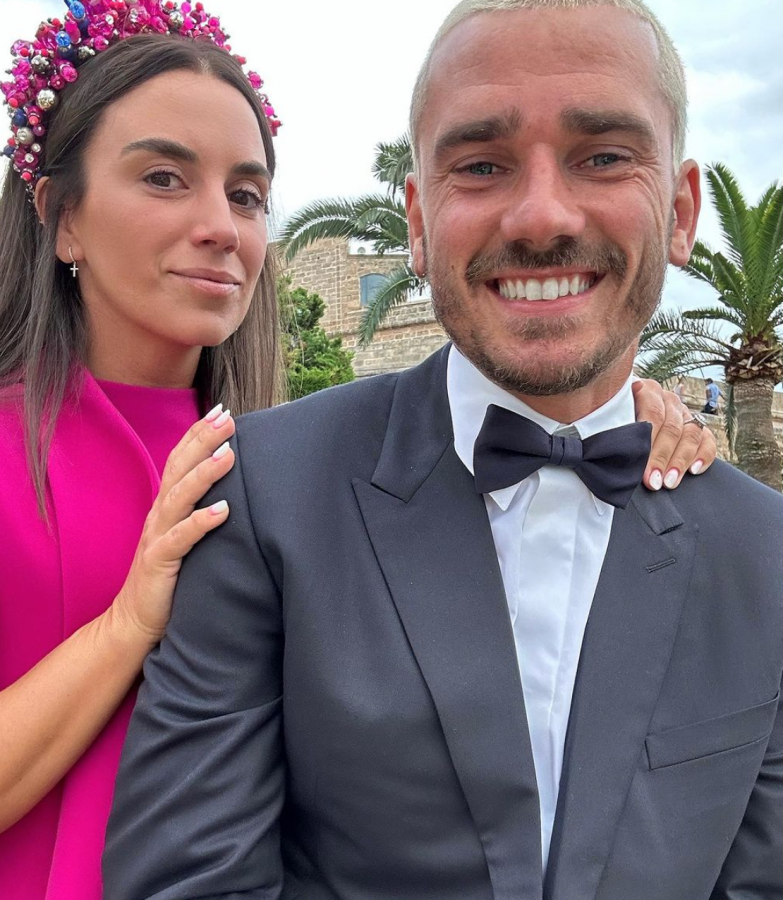 Erika Choperena is the wife of Antoine Griezmann. (Credits: Instagram)