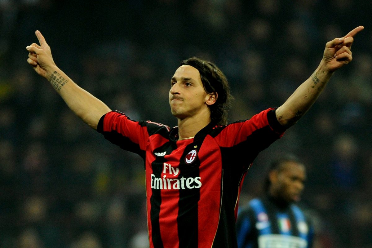 Zlatan Ibrahimovic retired at AC Milan in June 2023. (Photo credit should read OLIVIER MORIN/AFP via Getty Images)